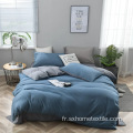 Douceur Drap de lit couleur unie Drap plat